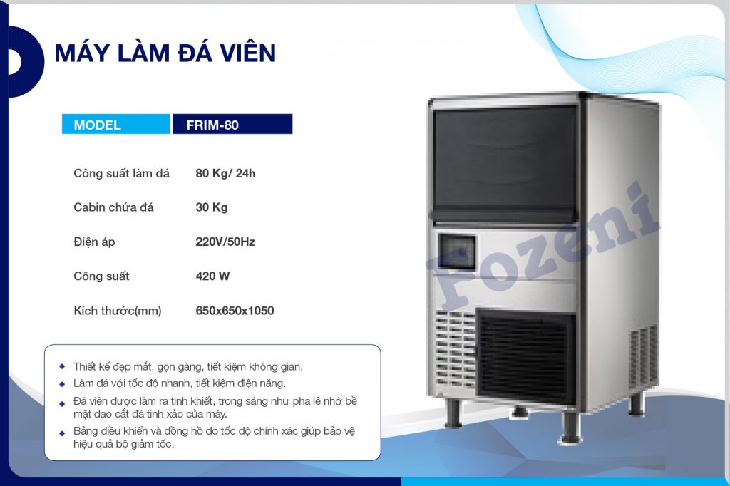 Máy làm đá viên vuông FRIM-80