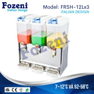 Máy làm mát nước trái cây FRSH-12Lx3